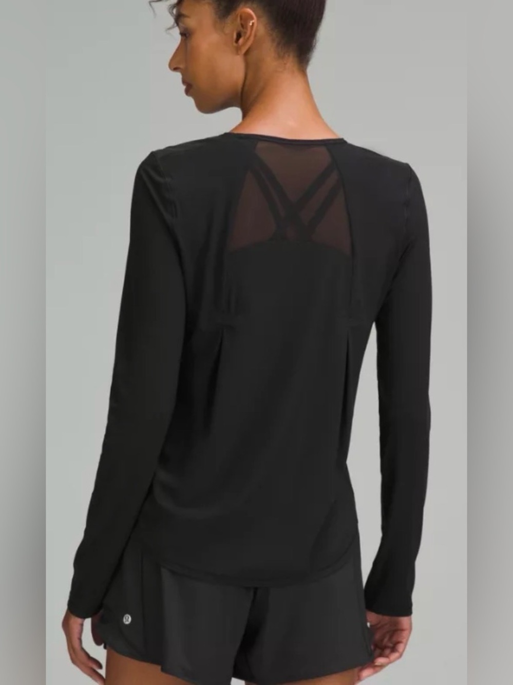 Lululemon Sculpt Long-Sleeve Shirt in Black